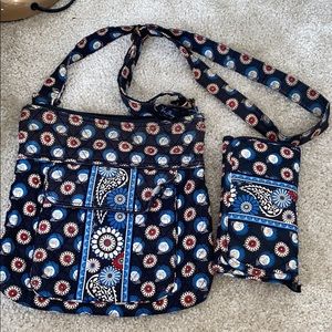 Vera Bradley Owl Crossbody Bag/Wallet Bundle